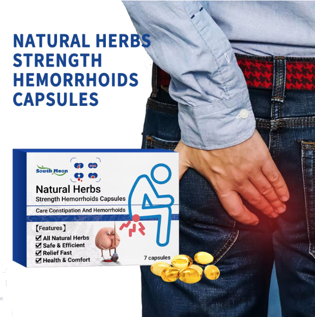 Capsules Naturelles pour Soulager et Réparer les Hémorroïdes